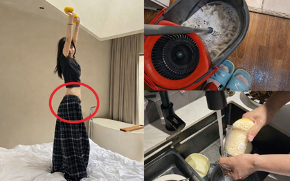 Cô gái giảm 7,5cm vòng eo sau 3 ngày nhờ làm 5 việc nhà "đốt mỡ" nhanh nhất, bác sĩ Nhật còn khuyên