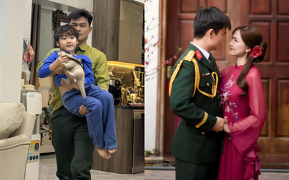 Vừa công khai Hoà Minzy đã muốn có 5 đứa con, chồng Đại uý đáp một câu cực uy tín