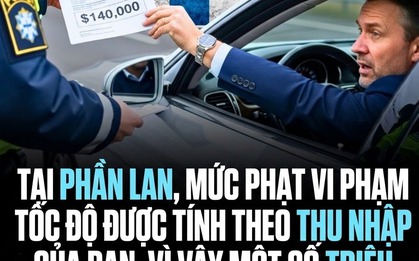 Năm 2002, một sếp lớn Nokia chạy quá tốc độ, bị phạt tận 1.6 tỷ đồng vì... thu nhập quá cao