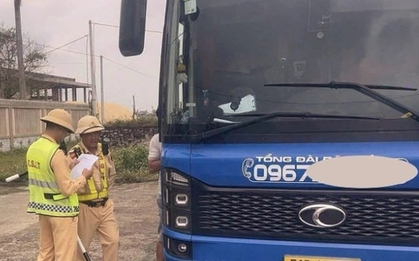 Bị người dân "tố" qua Zalo đến Cục trưởng CSGT: Xe khách bị phạt 150 triệu đồng