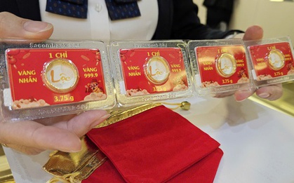 Cuối ngày 9-3, giá vàng miếng SJC tăng trở lại, USD tự do vượt 27.000 đồng