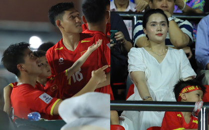 Ái nữ cựu chủ tịch CLB Sài Gòn hóa nàng thơ, chiếm trọn spotlight đi cổ vũ Duy Mạnh