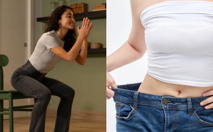 Bài tập không thể thiếu đối với phụ nữ trung niên muốn giảm cân: Chúng giúp làm chậm quá trình teo cơ và đốt cháy mỡ thừa ở bụng dưới