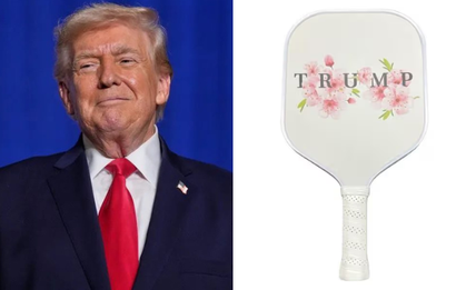 Pickleball quá hot, Tổng thống Donald Trump "lấn sân" bán vợt, giá gần 5 triệu đồng nhưng trông "chẳng có gì đặc biệt"!