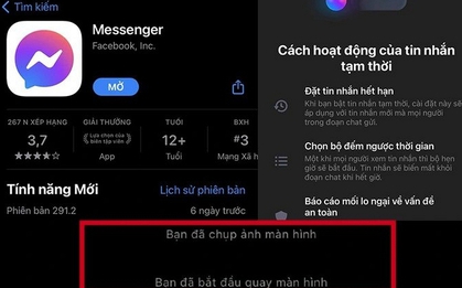 Cách để Messenger cảnh báo khi có người chụp màn hình