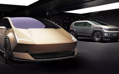 Hyundai hé lộ bộ đôi xe điện mới mang thiết kế tương lai