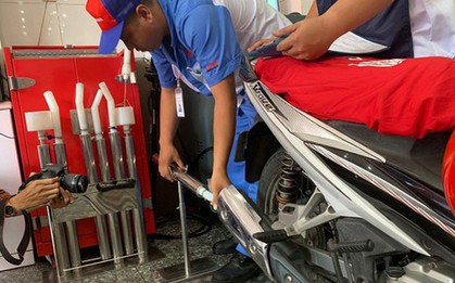 Đề xuất xe máy dưới 5 năm, chủ xe không phải mang xe đi kiểm định khí thải