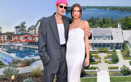 Justin Bieber & Hailey Bieber: "Trùm" BĐS kín tiếng nhất Hollywood, ở dinh thự "bất khả xâm phạm" chuẩn mực giới siêu sao