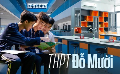 Bên trong trường THPT 300 tỷ mới của Hà Nội: Diện tích gần 8.000m2, sở hữu "công viên" đặc biệt và thư viện 40.000 đầu sách