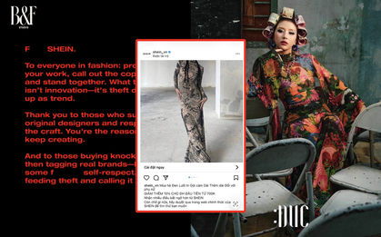 Bức xúc: Brand Việt lên án SHEIN ăn cắp thiết kế áo dài hình xăm nổi tiếng, "ông lớn" còn trơ trẽn ngỏ lời hợp tác