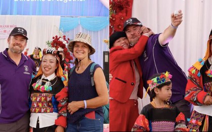 Khách Tây lạc vào đám cưới Hà Giang, 'quẩy sung' hơn cả thanh niên bản địa