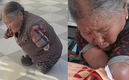 Người mẹ không tay chân dùng miệng làm việc, nuôi 3 con trưởng thành