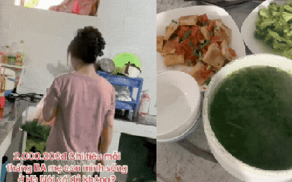3 mẹ con sống ở Hà Nội: Chi tiêu 2 triệu tiền ăn mỗi tháng và cách một người mẹ đơn thân cân đối chi tiêu mỗi ngày