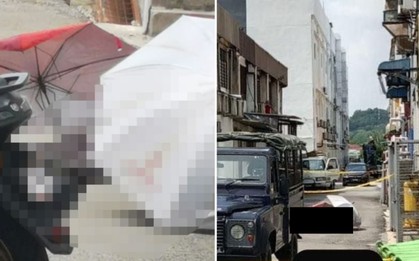 Nghe tin chồng ngã từ tầng thượng tử vong, vợ chạy đến hiện trường thì sững sờ với dòng chữ trên tường