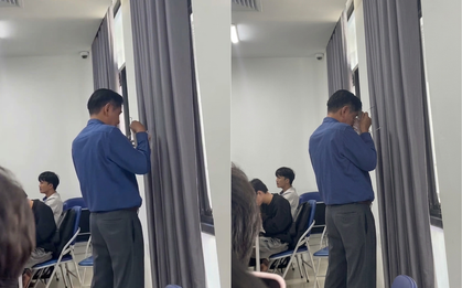 Thầy giáo lén lau nước mắt trong tiết học cuối, ai cũng tưởng nghỉ hưu hoá ra thầy về làm "Chủ tịch"