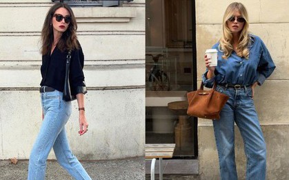 Vì sao phụ nữ Pháp thích mặc quần jeans ống đứng suốt 4 mùa quanh năm?