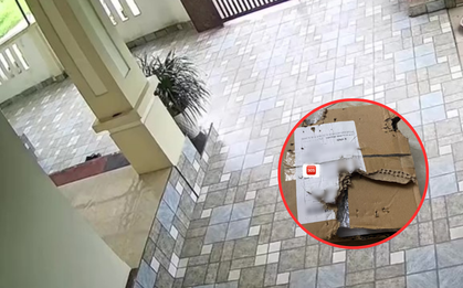 Shipper khẳng định đã giao hàng nhưng chủ nhà tìm mãi không thấy: Đoạn camera an ninh "rửa oan"