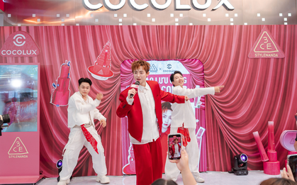 CongB “bùng cháy” tại sự kiện Cocolux x 3CE: Gen Z phủ kín flagship Cocolux