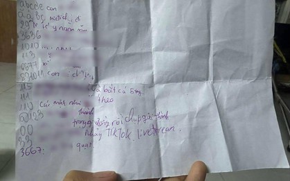 Thấy con gái về khóc lóc, đòi bỏ học, mẹ mở cặp thì phát hiện tờ giấy khiến chị chết lặng: Người lớn đọc còn đỏ mặt!