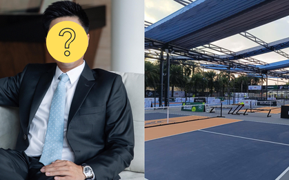Cụm 18 sân pickleball sang chảnh ở TP.HCM là của ai? Hé lộ thân thế của con trai đại gia đứng sau