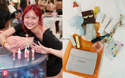 Lóa mắt với loạt mỹ phẩm miễn phí, nặng trĩu tay được tặng tại Coachella