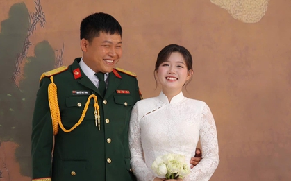 Vợ mũi trưởng Long lộ diện, nhan sắc ra sao mà dân tình nói: "Ấm lòng chiến sĩ rồi"