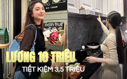 Lương 10 triệu/tháng, làm sao để cuối tháng vẫn dư 3,5 triệu?