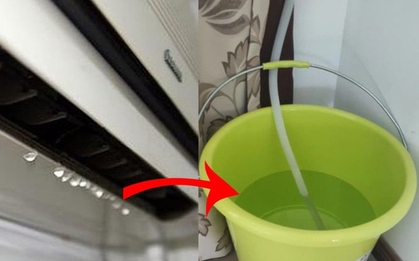Nước chảy từ điều hòa có dùng lại được không? Nhà sản xuất đưa câu trả lời