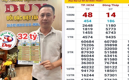 Đại lý tìm người trúng giải độc đắc 32 vé xổ số miền Nam