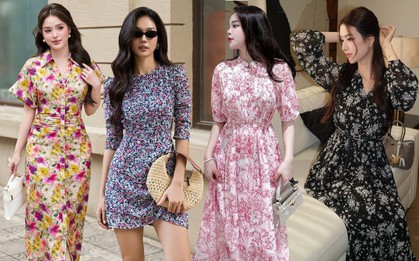 Gợi ý 10 mẫu váy hoa sang chảnh, tôn dáng cực khéo để chị em thỏa sức diện trong hè này