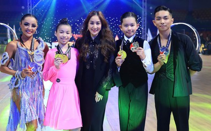 Phan Hiển - Thu Hương khẳng định đẳng cấp: DanceSport Việt Nam thống trị Đông Nam Á với 6 HCV