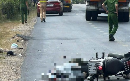 Chở chị đi khám bệnh thì gặp nạn, hai chị em tử vong trên QL19C