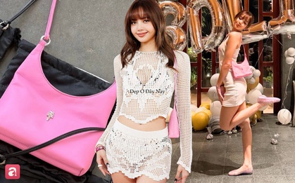 Không cần logo to ngã ngửa, Lisa vẫn khiến túi 200 triệu thành hot trend