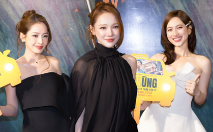 Thảm đỏ HOT nhất hôm nay: Phương Anh Đào - Nhã Phương đọ visual khét lẹt, Chi Pu vừa xuất hiện đã gây náo loạn