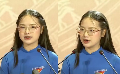 5 phút "gây bão", nhận triệu lượt xem của nữ sinh Hà Tĩnh: Người đâu đã xinh còn tự tin, giỏi giang thế này!