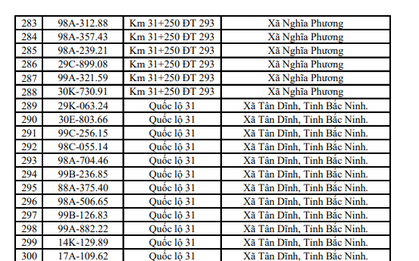 655 chủ xe máy, ô tô mang biển kiểm soát sau khẩn trương nộp phạt nguội theo nghị định 168