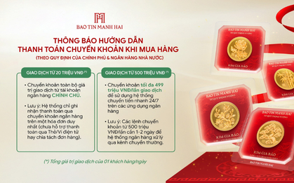 Ai sắp mua vàng ở Bảo Tín Mạnh Hải chú ý