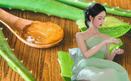 Uống nước nha đam kèm 1 thứ vừa bổ đại tràng, vừa tốt như bôi 1 lớp "kem chống nắng" kiêm "kem nhả nắng tự nhiên"