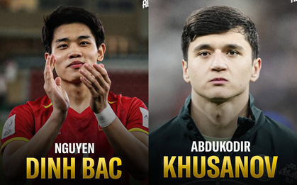 Đình Bắc lọt danh sách tài năng trẻ triển vọng châu Á, sánh ngang sao Man City