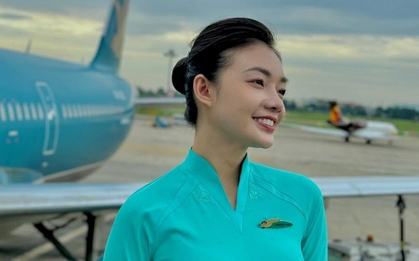 Nữ idol live thành “hoa khôi” của hãng hàng không quốc gia Việt Nam, lấy chồng kín tiếng, 1 thập kỷ vẫn chưa hết hot