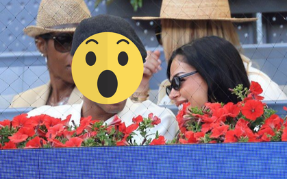 Paparazzi tóm dính ngôi sao bóng đá hẹn hò chị đẹp ở sân tennis