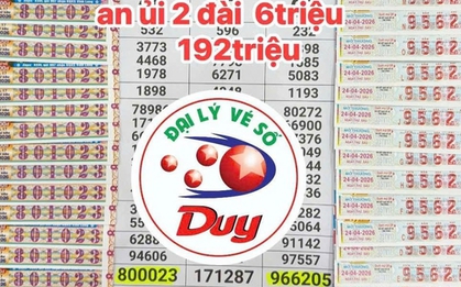 Đại lý tiếc nuối vì bán trúng cùng lúc 2 giải khuyến khích xổ số miền Nam