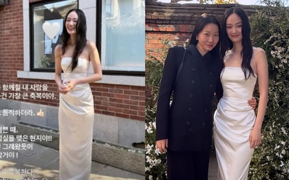 Đám cưới bạn thân Jennie - Song Hye Kyo: Cô dâu mặc đơn giản đi giày bệt vẫn chất, cả dàn sao tề tựu đông đủ