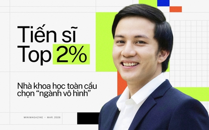 Gặp Tiến sĩ Việt thuộc top 2% nhà khoa học ảnh hưởng nhất thế giới: Bỏ giấc mơ làm bác sĩ, rẽ hướng sang ngành "không nhìn thấy", tiến xa hơn nhờ 3 ĐIỀU đắt giá