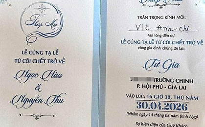 Xôn xao "lễ cúng tạ từ cõi chết trở về", hai vợ chồng ở Gia Lai nói gì?