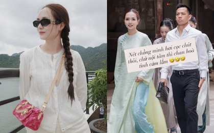 Ái nữ cựu Chủ tịch CLB Sài Gòn gây sốt khi nói về Văn Quyết: "Nét chồng mình cọc chứ nội tâm chan hoà, tình cảm"