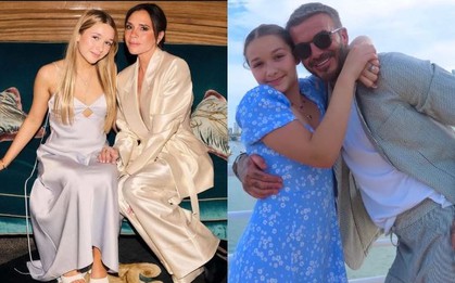 14 tuổi liên tục chạy show cùng bố mẹ, cuộc sống “bỏ quên tuổi teen” của tiểu thư Harper Beckham gây tranh cãi