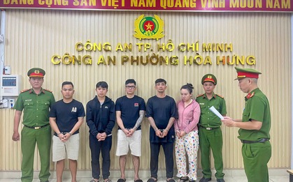 Tạm giữ khẩn cấp nhóm đối tượng náo loạn khu phố tại TP.HCM