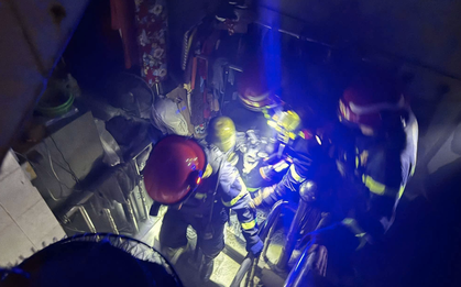 Cháy nhà 6 tầng ở TP.HCM