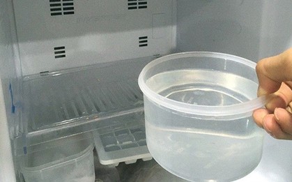 Hóa ra chỉ với 1 bát nước đặt trong tủ lạnh: Giúp tiền điện giảm rõ rệt, thực phẩm tươi lâu hơn